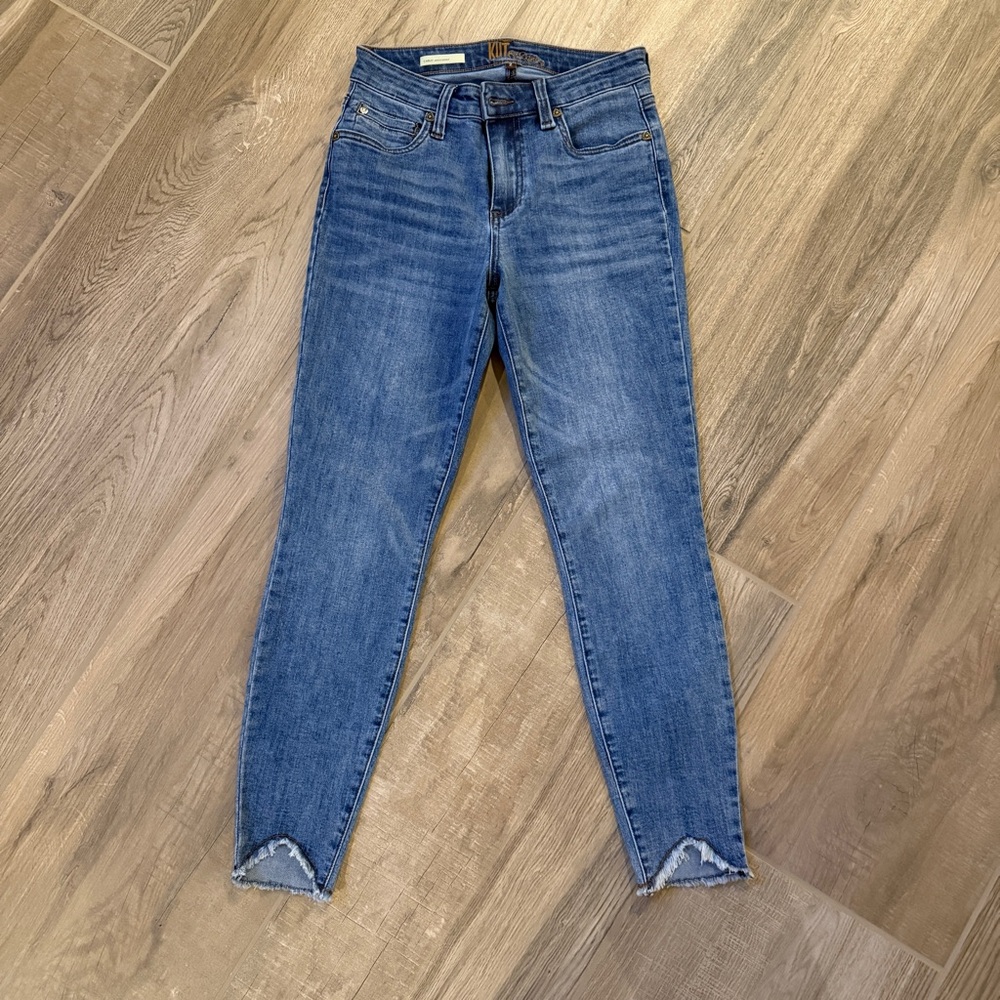 Kut From The Kloth Carlo Ankle Skinny Jeans – Size 2 – Mid Wash